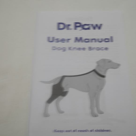 NEW Dr. Paw Dog ACL Knee Brace for Torn ACL Hind Leg Secure Fit Size XL - Picture 10 of 11